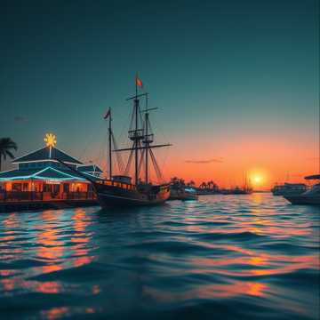 Piratas do porto cover art