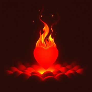 Inima Mea în Flăcări cover art