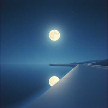 Moon and Back cover art