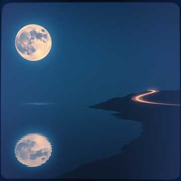 Moon and Back cover art