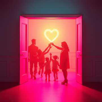 We serve families cover art