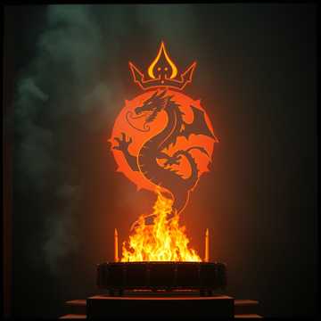 Young Dragon (Ashen Reign) cover art