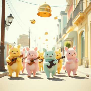 Sunny Little Parade cover art