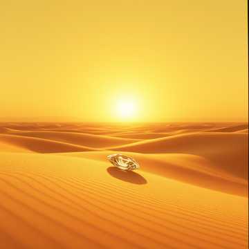 سفید زمین، سنہرا دل cover art