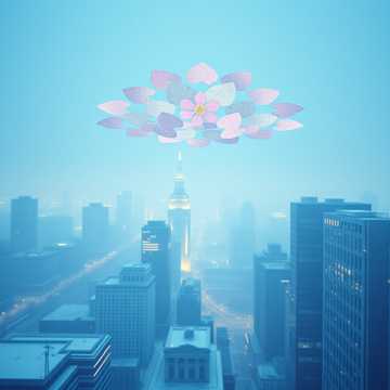 Сакура из металла cover art