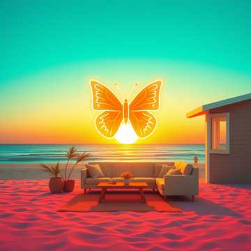 Mariposa Neón cover art