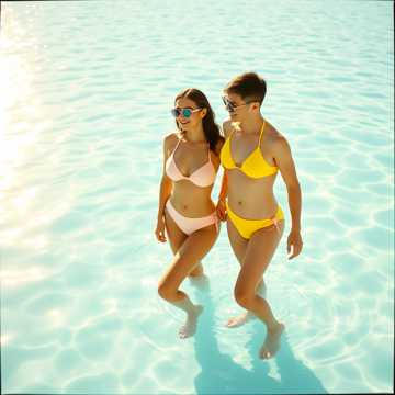 Piscine en plein soleil cover art