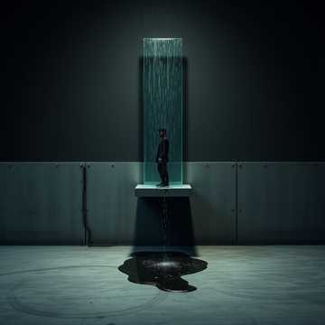 Bajo la lluvia nadie escucha mi voz cover art