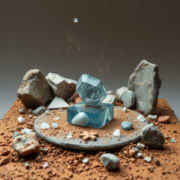 A Pedra de Gelo de Pedra Redonda cover art