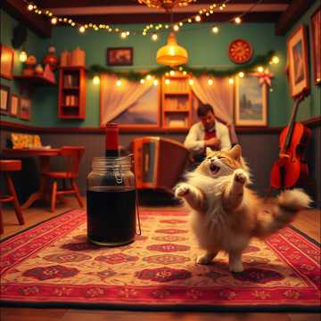 Pisica Suzy și Vinul cu Borcanul cover art