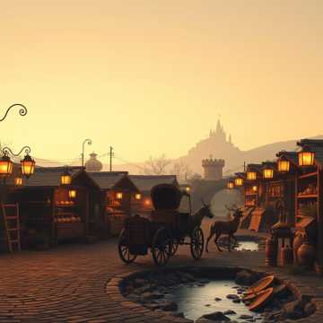 Cozy Market of Eldoria cover art