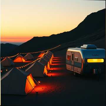 Bergische Wohnmobile, großes Luftvorzelt cover art