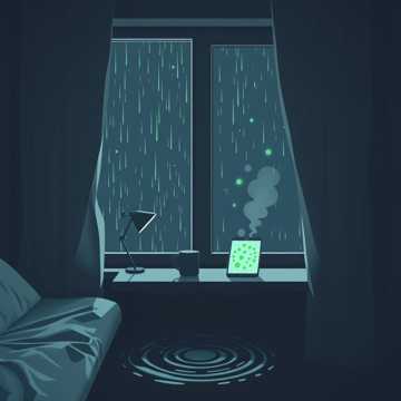 Rain In My Room cover art