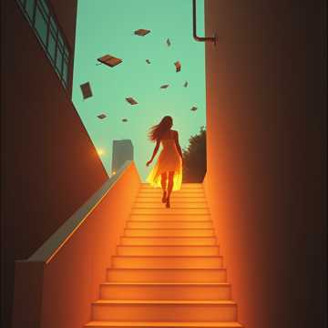 Joyce, fille qui se relève cover art