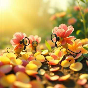 꽃잎탐정단 출동 cover art