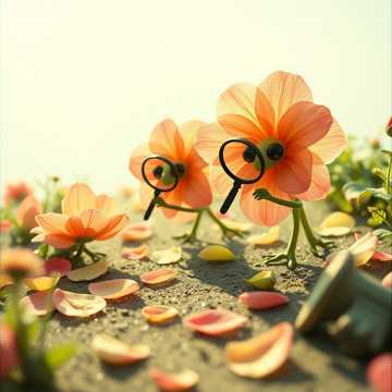 꽃잎탐정단 출동 cover art