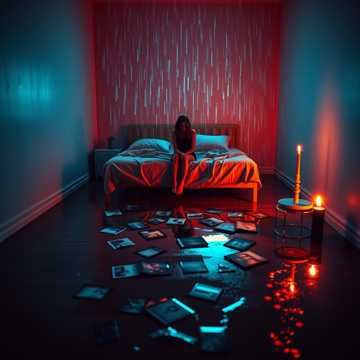 Mala Mujer Bajo la Lluvia cover art