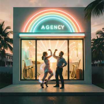 Mele y Marshall en la Agencia Arcoiris cover art