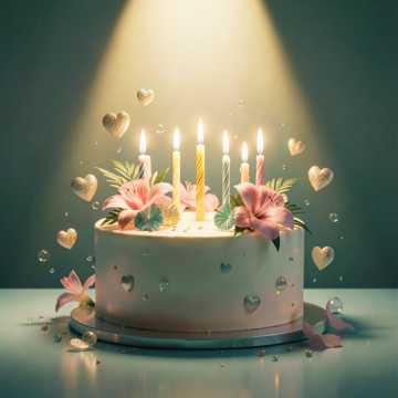 happy birthday cover art