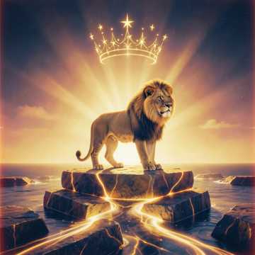 el Dios de Abraham de Isaac y de Jacob y el león de la tribu de Judá cover art