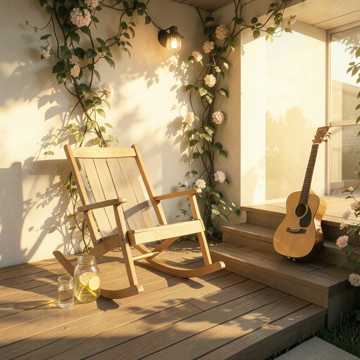 Sunset On Steve’s Patio cover art