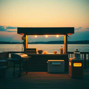 Hotdogs for the Sunset Patio cover art