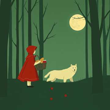 lobo y caperucita cover art