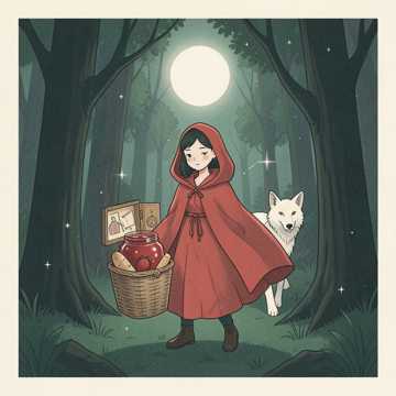 lobo y caperucita cover art