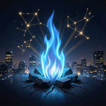 BLUE FLAME cover art