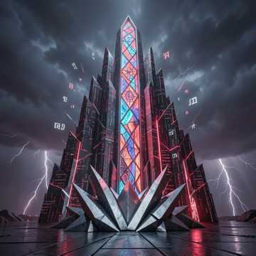 Cathedral of Fractured Code cover art