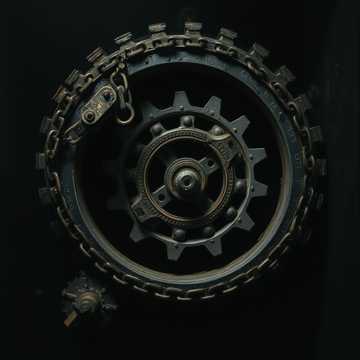 Broken Gear in the Dark cover art