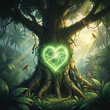 Corazón Verde Tropical cover art