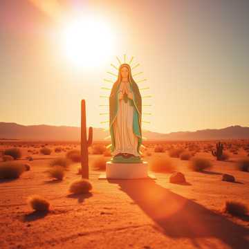 La virgen de Guadalupe Reina y protectora de México cover art