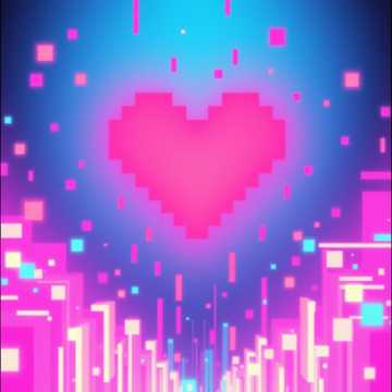 Pixelated Hearts cover art