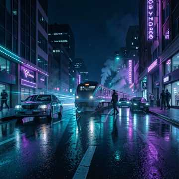O trem ta de jet cover art