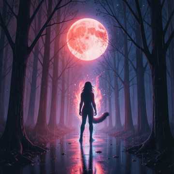 Priya the Werewolf cover art