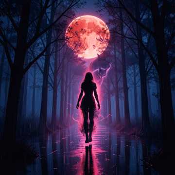 Priya the Werewolf cover art