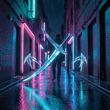 Neon Shuriken cover art