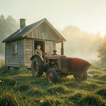 Fabrice et son tracteur cover art