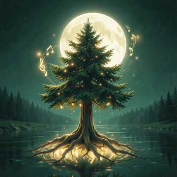Arbre près d'eau cover art