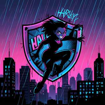 Harley vs Cap cover art