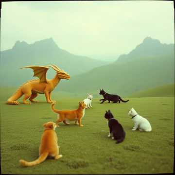 Dragons Dogs and Cats cover art