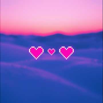 Pixelated Hearts cover art