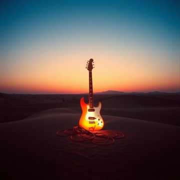 Hypnotic grooves, and desert heat cover art