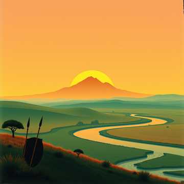 I Love My Country Kenya cover art