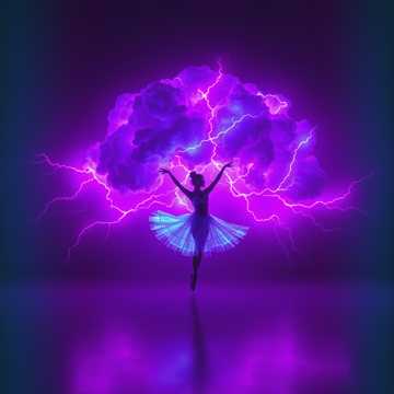 Bailando en la Tormenta cover art