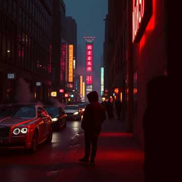 gece karanlık sokaklar cover art