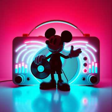 dj Mickey Mouse cover art