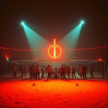 Desert Floor On Fire cover art