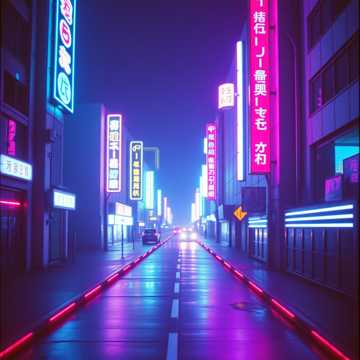 Neon Nightfall cover art